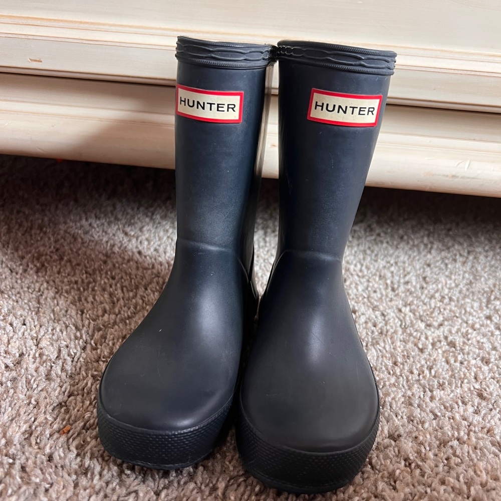 Toddler Hunter Boots sz7